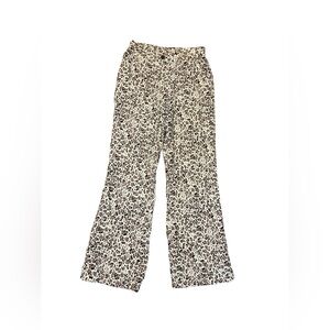 Sincerely Jules Leopard Wide-Leg Pants SZ M